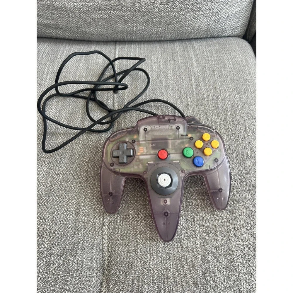 Official Nintendo 64 N64 Authentic Original Controller Atomic Purple